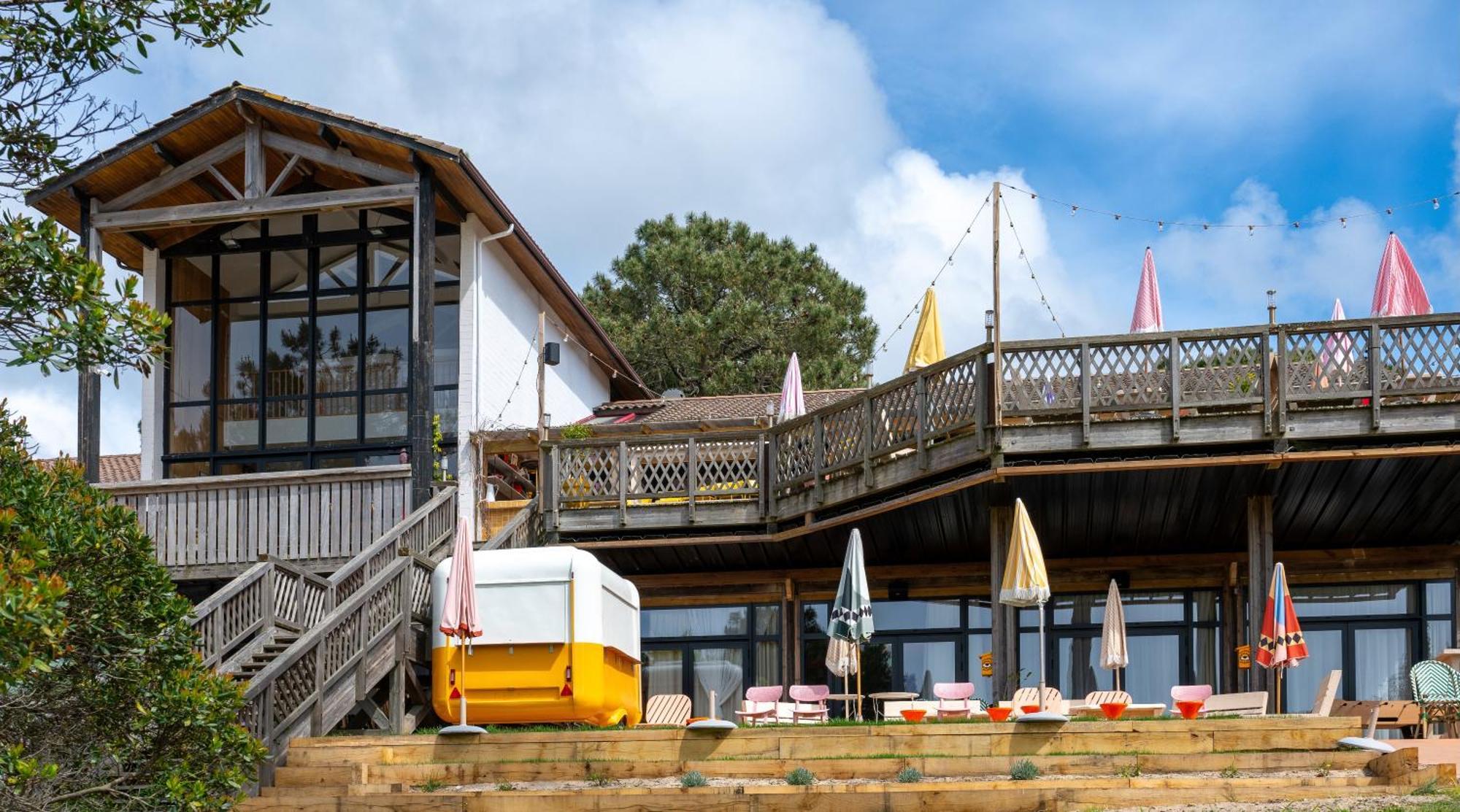 Boutique Hotel La Baignoire Lacanau Bagian luar foto
